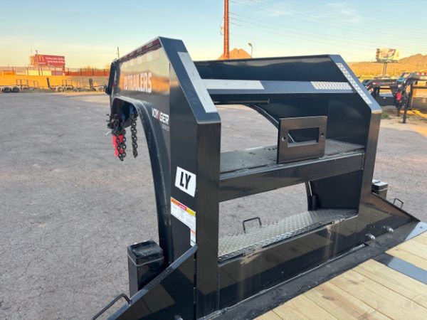 36' Gooseneck Low-Pro Low-Pro with Hydraulic Dove, 25K GVWR