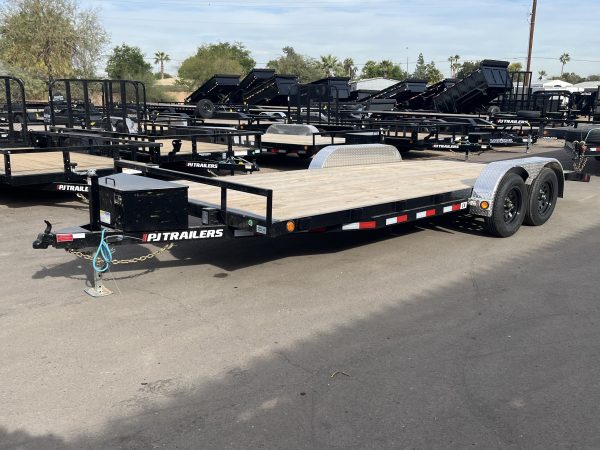 20x83x4" Channel Tandem Axle, 7K GVWR, Carhauler