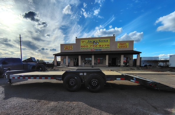 22x83 IronBull, Tandem Axle, 16K GVWR, Rampage Ramps, 16 Ply Tires - Image 2