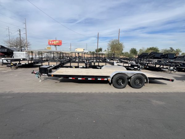 20x83x4" Channel Tandem Axle, 7K GVWR, Carhauler
