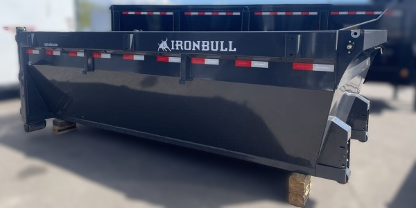 14x83 Ironbull Rolloff Dump Bin, 48" Sides