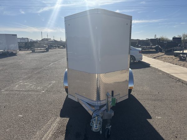 6x4 All Aluminum, NXT Enclosed, 2K GVWR, Swing Door