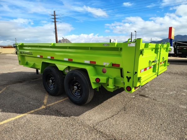 14x83 IronBull Tandem Axle Dump, 14K GVWR, 24" Sides