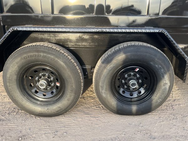 16x7 HD Tandem Dump Landscape Combo, 14K GVWR, 36" sides