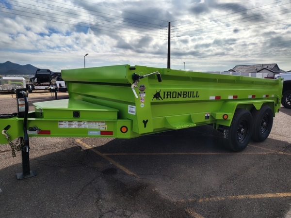 14x83 IronBull Tandem Axle Dump, 14K GVWR, 24" Sides