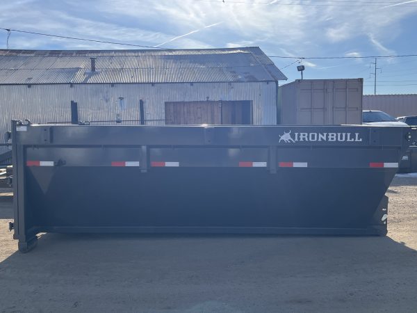 14x83 Ironbull Rolloff Dump Bin, 48" Sides
