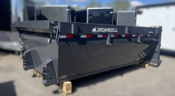 14x83 Ironbull Rolloff Dump Bin, 48" Sides
