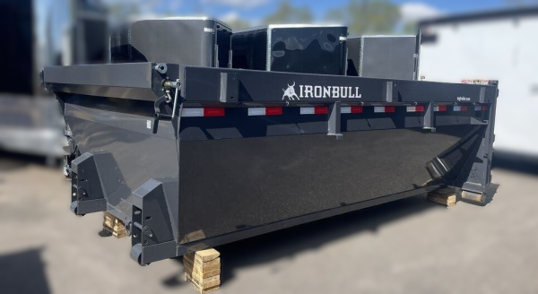14x83 Ironbull Rolloff Dump Bin, 48" Sides