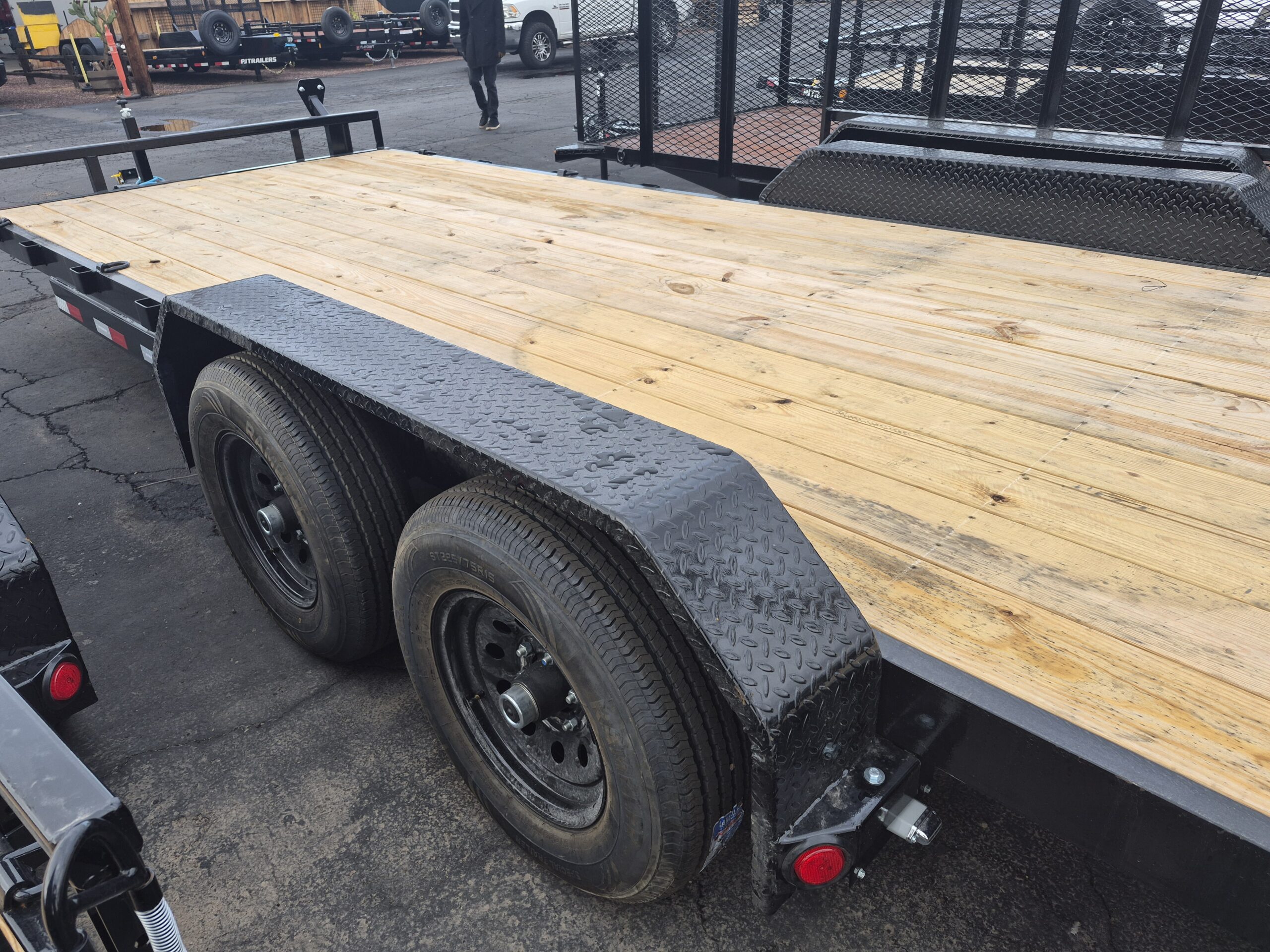 20x83"x5" Channel Tandem Axle, 10K GVWR, Equipment, Slide In Ramps - Image 3