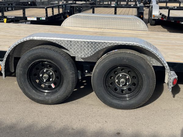 20x83x4" Channel Tandem Axle, 7K GVWR, Carhauler