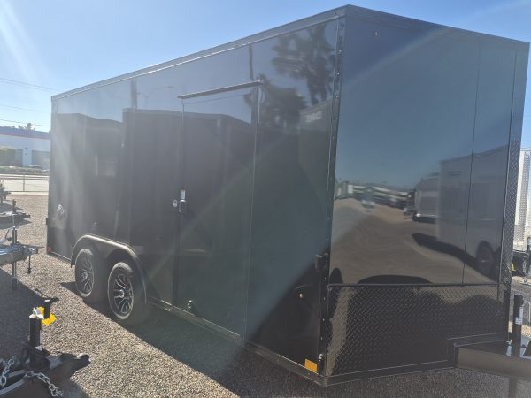 16x8.5 Jasper SE Car Hauler, 10K GVWR, Ramp Door
