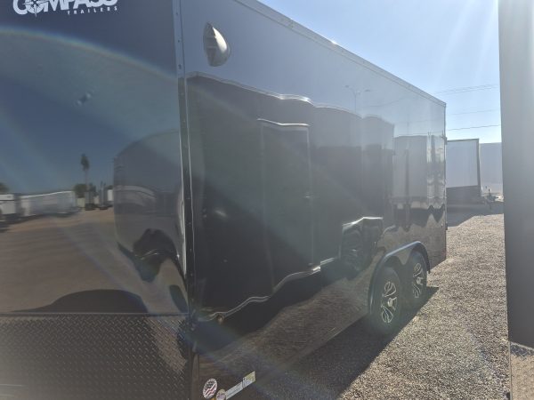 16x8.5 Jasper SE Car Hauler, 10K GVWR, Ramp Door