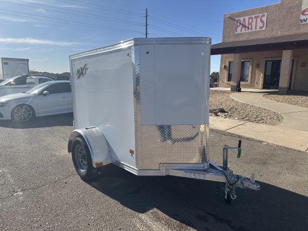 6x4 All Aluminum, NXT Enclosed, 2K GVWR, Swing Door