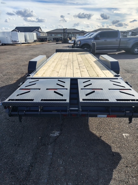 22x83 IronBull, Tandem Axle, 16K GVWR, Rampage Ramps, 16 Ply Tires - Image 3