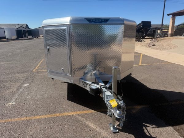 20x82 All Aluminum, 10K GVWR, Tandem Axle, XL Tilt w/ Cargo Box (8220H-XL-TILT-TA-EL-RTD)