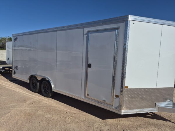 20x8.5 All Aluminum, XLT-P Car Hauler, 7K GVWR, Ramp Door