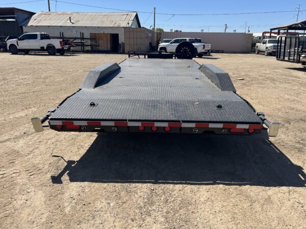 22x102x6" Channel Tandem Axle, 14K GVWR Super-Wide, Equipment, Slide In Ramps