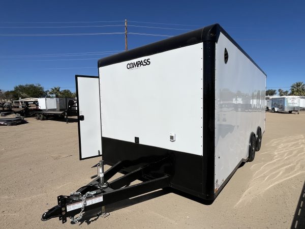 20x8.5 Canyon Race, 10K GVWR, AC/Heat, Ramp Door