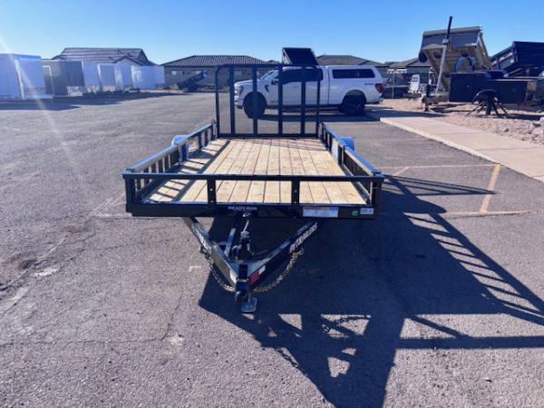 14x77 Single Axle, 3K GVWR, Channel Utility, ATV