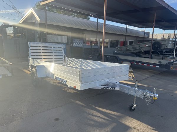12x68 All Aluminum, 3K GVWR, Single Axle, (6812H-ESA-S-TG)