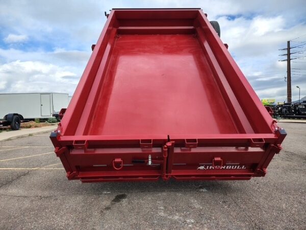 14x83 Ironbull Tandem Axle Dump, 15K GVWR, 24" Sides