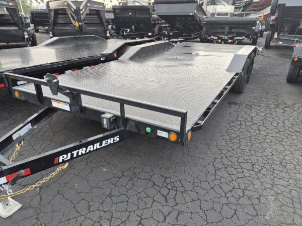 20x102 Tandem Axle, 10K GVWR, Drive Over Fenders, Steel Floor