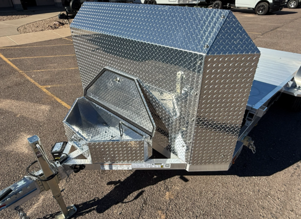 18x82 All Aluminum, 7K GVWR, Tandem Axle, Tilt - (8218ANV-TILT-TA-EL-RTD)