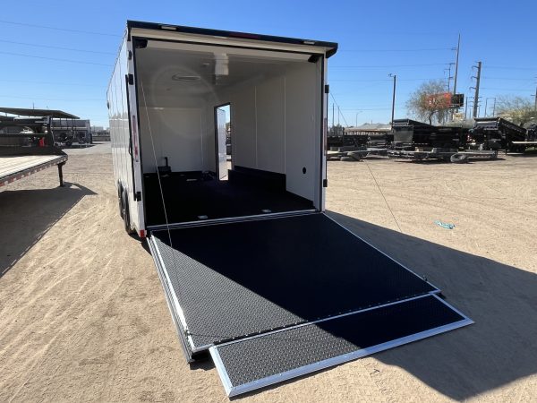 20x8.5 Canyon Race, 10K GVWR, AC/Heat, Ramp Door