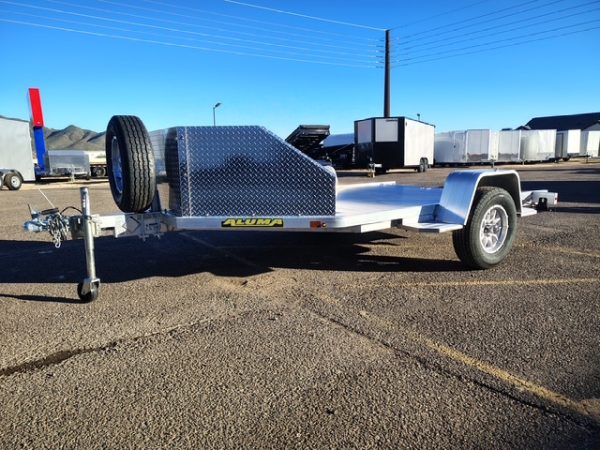 MC210 Motorcycle Trailer, 3K GVWR, Single Axle (MC210S-R-RTD)