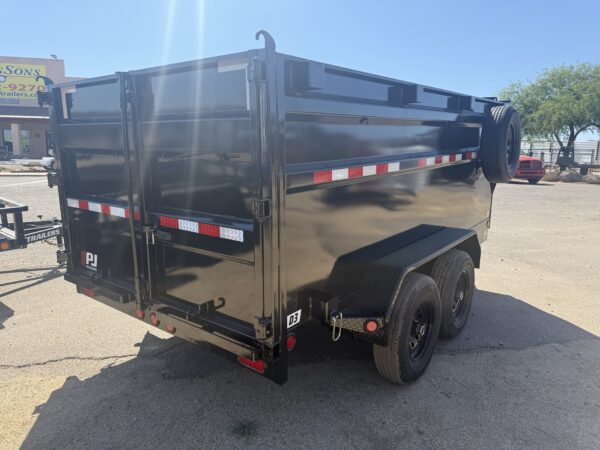 12x72 Tandem Axle, 10K GVWR, Dump, 48" Sides