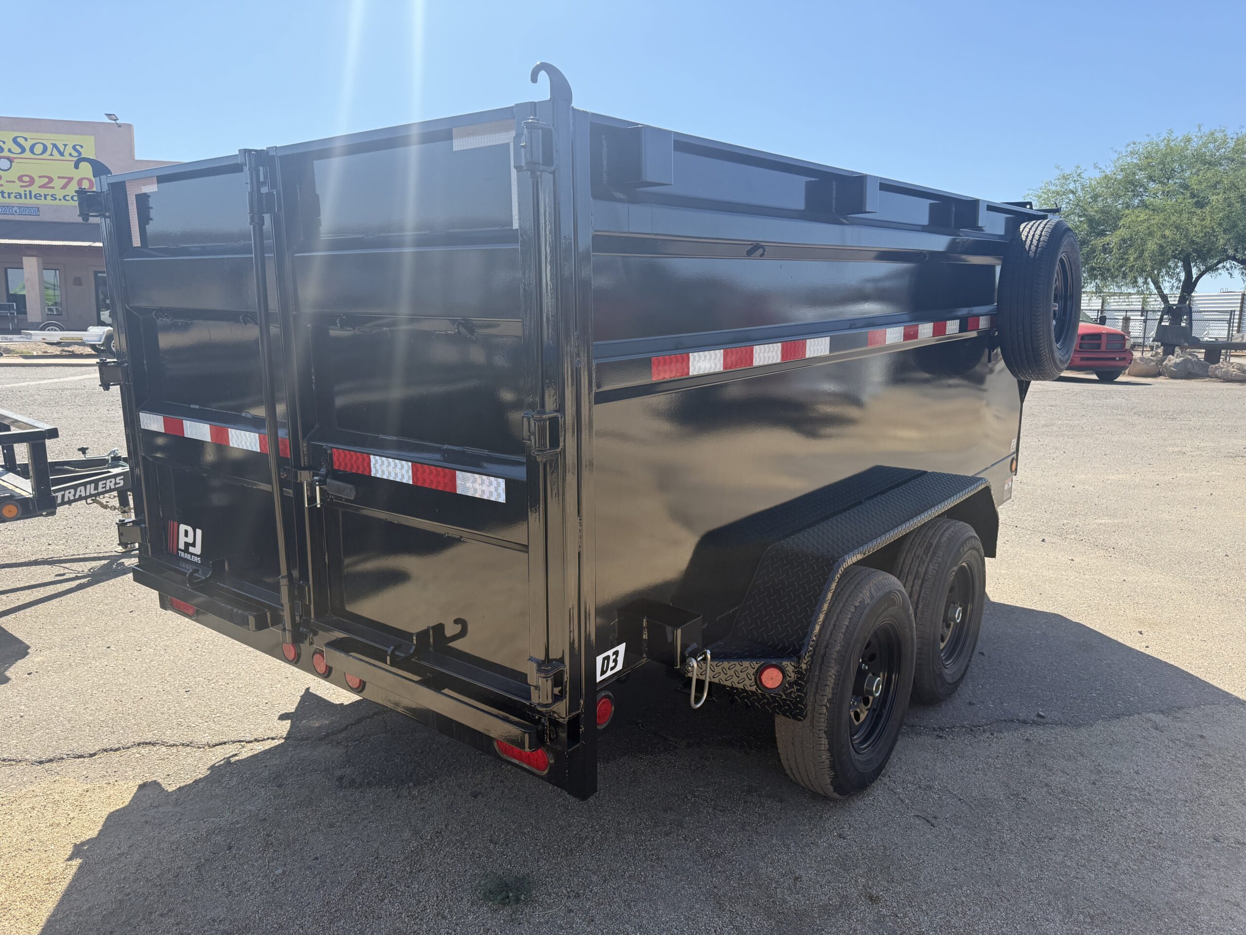 12x72 Tandem Axle, 10K GVWR, Dump, 48" Sides - Image 3
