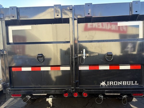 14x83 IronBull Tandem Axle Dump, 14.9K GVWR, 48" Sides