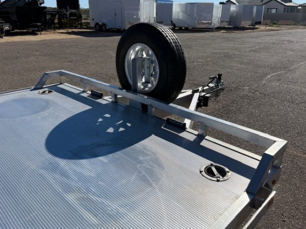 15x102 Wide Body, 5.2K GVWR, Heavy Single Axle, Ramps (WB15H-S-EL-DOF-R-RR-RTD)