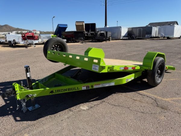 12x80 IronBull Single Axle, 7K GVWR, Tilt
