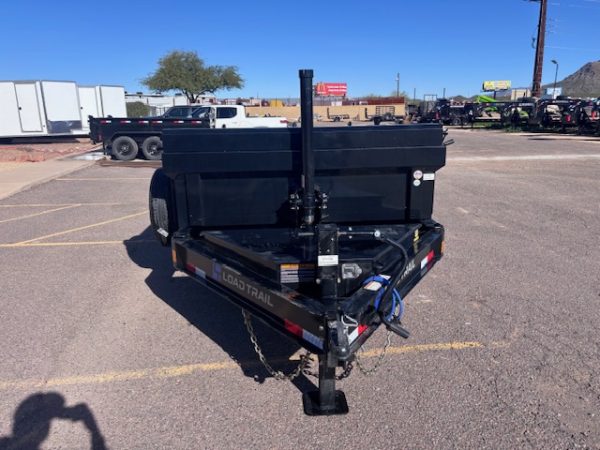 14x83 Tandem Axle 14K GVWR Low-Pro Dump, Telescopic Cylinder, 24" Sides