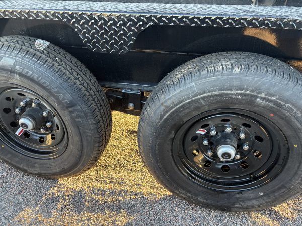 16x83 Gooseneck, Tandem Axle, 14 GVWR, Low-Pro Dump, 24" Sides
