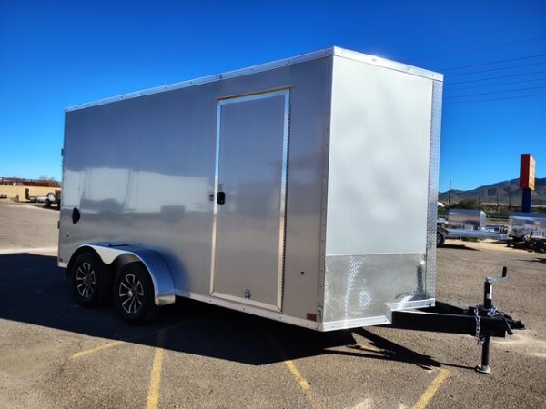14x7 Jasper SE, 7K GVWR, Vinyl Walls, Rubber Coin Floor, Ramp Door