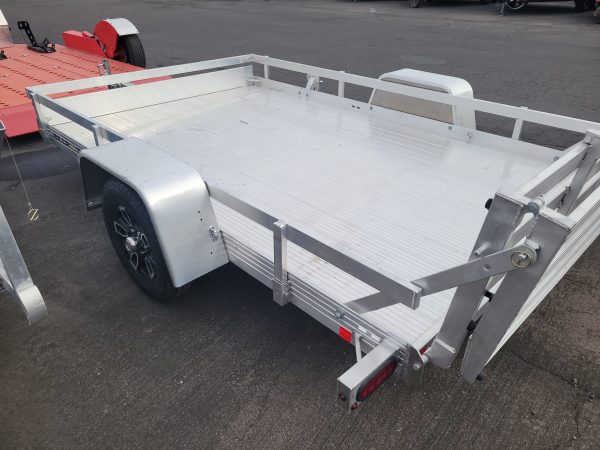 10x76 Aluminum Single Axle 2.2K GVWR, Utility Trailer