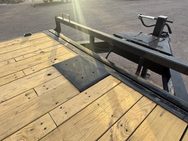 24x102" IronBull Tandem Axle, 14K GVWR, Deckover Tilt, Scissor UPG