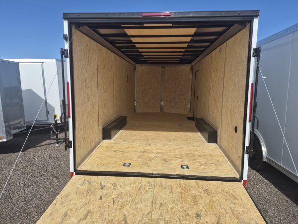 20x8.5 Indigo DLX Car Hauler, 7K GVWR, Ramp Door, 6" Extra Height