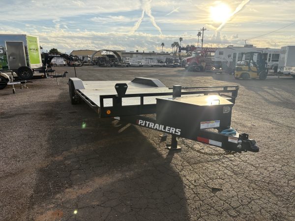 22x102x6" Channel Tandem Axle, 14K GVWR Super-Wide, Equipment, Slide In Ramps