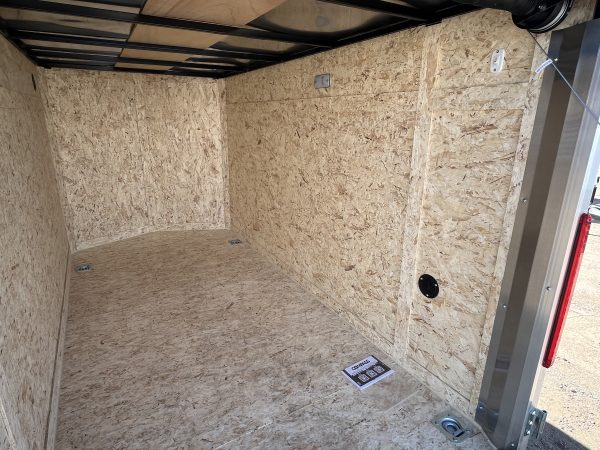 10x5 Indigo DLX, 3K GVWR, Ramp Door, 6" Reduced Height