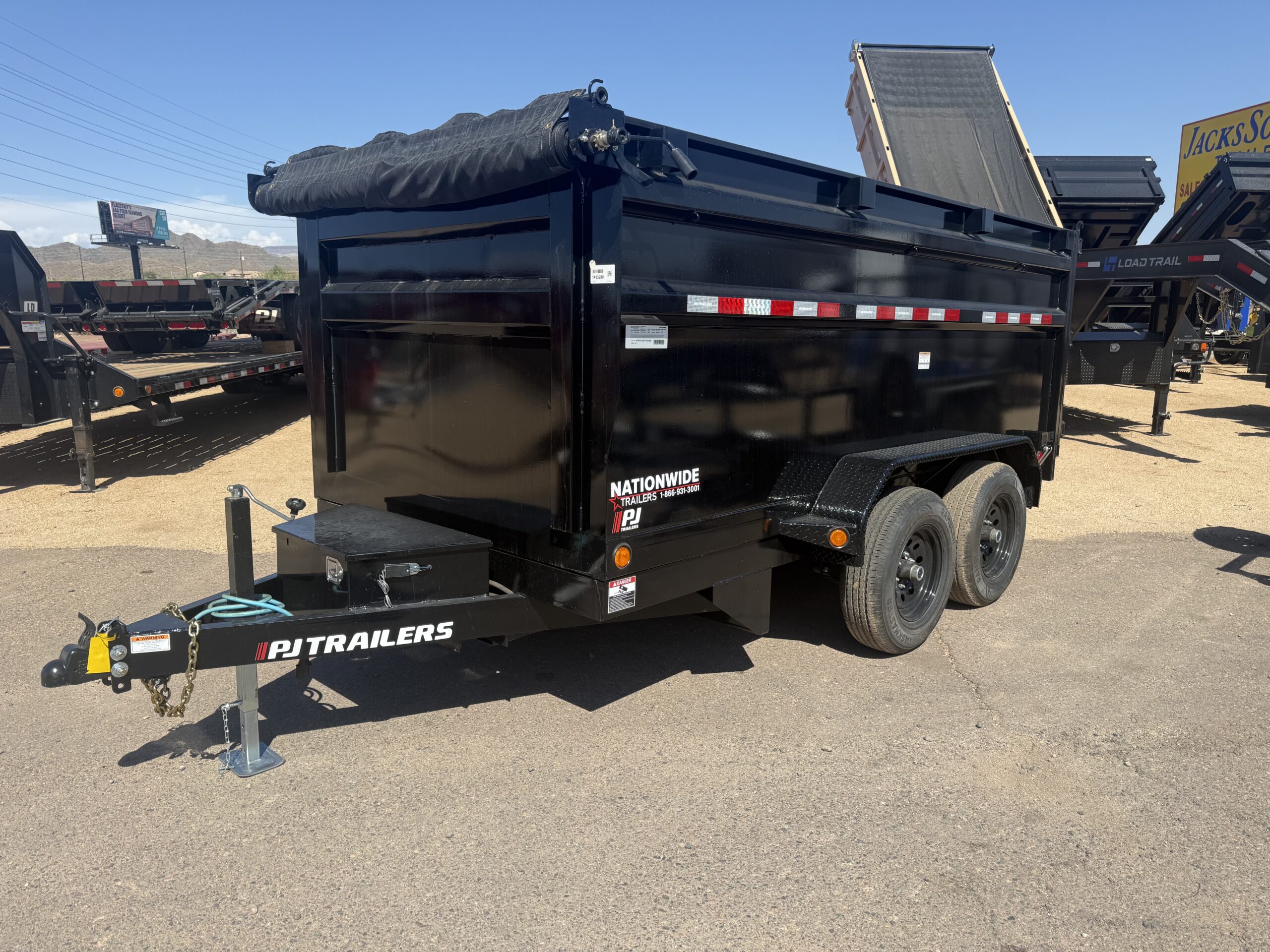 12x72 Tandem Axle, 10K GVWR, Dump, 48" Sides - Image 2