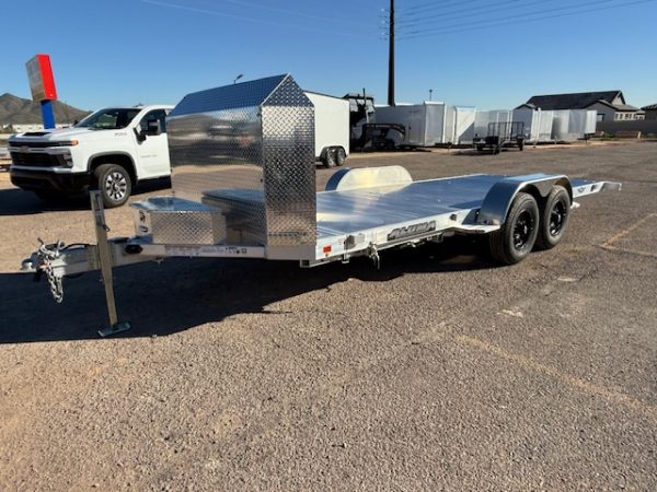 18x82 All Aluminum, 10K GVWR, Tandem Axle, Heavy Anniversary Tilt (8218H-ANV-TILT-TA-EL-RTD)