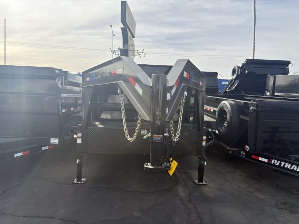 16x83 Gooseneck, Triple Axle, 21K GVWR, Telescopic, 36" Sides, 14 Ply Tires