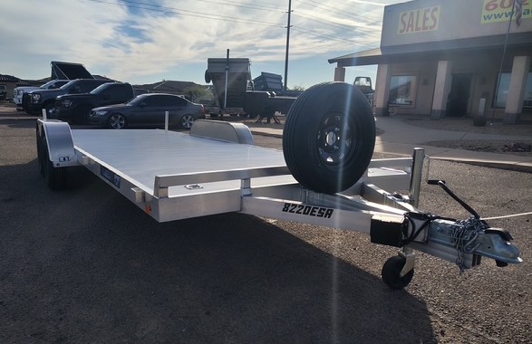 20x82 All Aluminum, 7K GVWR, Tandem Axle (8220ESA-TA-EL-R-RTD) - Image 2