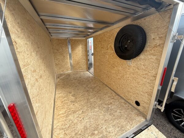 12x6 All Aluminum NXT Enclosed, 3K GVWR, Ramp Door