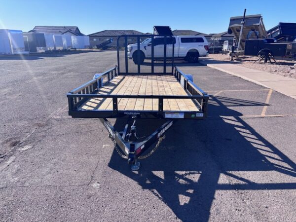 14x77 Single Axle, 3K GVWR, Channel Utility, ATV
