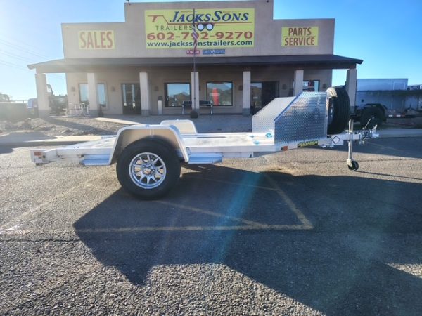 MC210 Motorcycle Trailer, 3K GVWR, Single Axle (MC210S-R-RTD)