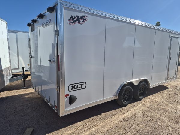 20x8.5 All Aluminum, XLT-P Car Hauler, 7K GVWR, Ramp Door
